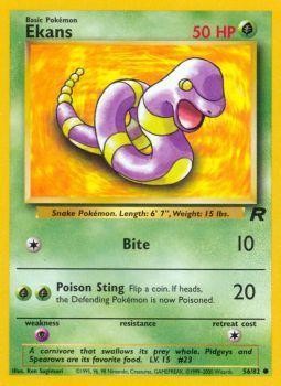 Ekans (56/82) [Team Rocket Unlimited] | L.A. Mood Comics and Games