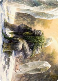 Svella, Ice Shaper Art Card (Gold-Stamped Signature) [Kaldheim Art Series] | L.A. Mood Comics and Games