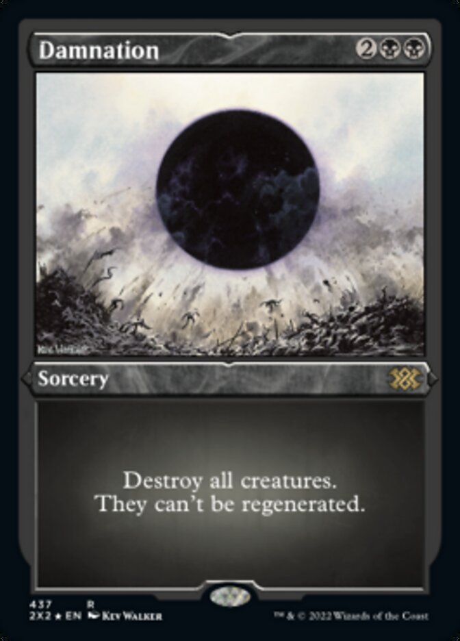 Damnation (Foil Etched) [Double Masters 2022] | L.A. Mood Comics and Games