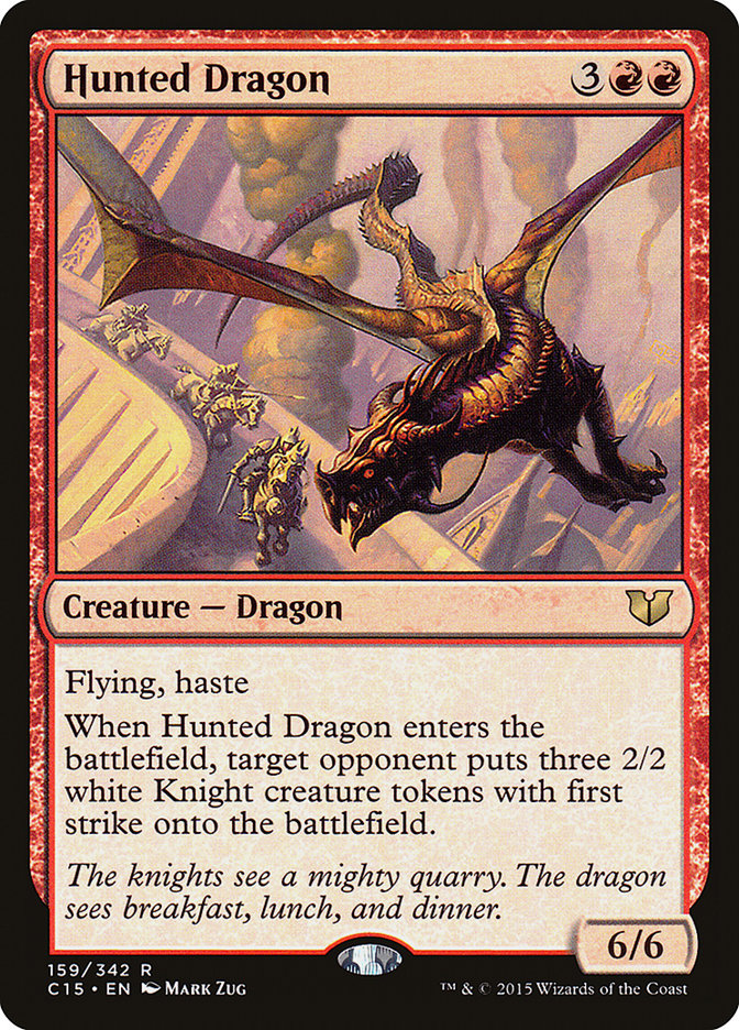Hunted Dragon [Commander 2015] | L.A. Mood Comics and Games