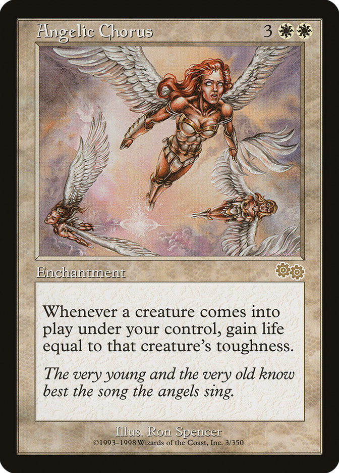 Angelic Chorus [Urza's Saga] | L.A. Mood Comics and Games
