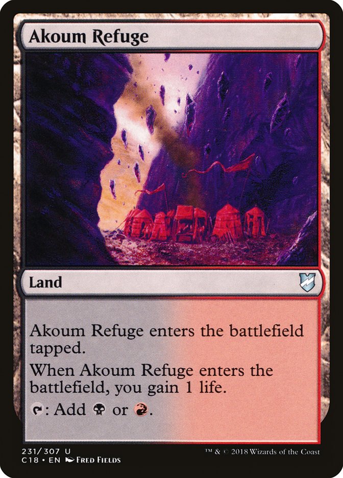 Akoum Refuge [Commander 2018] | L.A. Mood Comics and Games