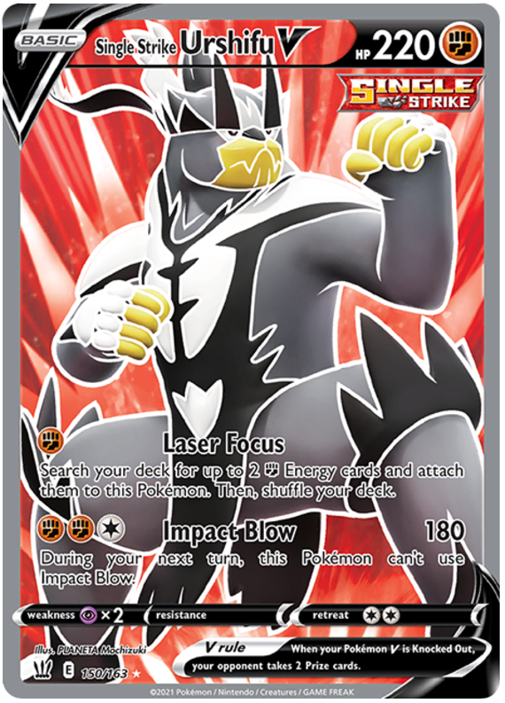 Single Strike Urshifu V (150/163) [Sword & Shield: Battle Styles] | L.A. Mood Comics and Games