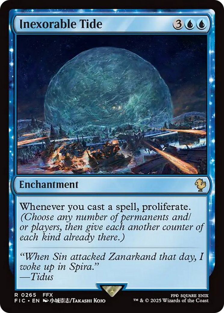 Inexorable Tide [FINAL FANTASY Commander] | L.A. Mood Comics and Games