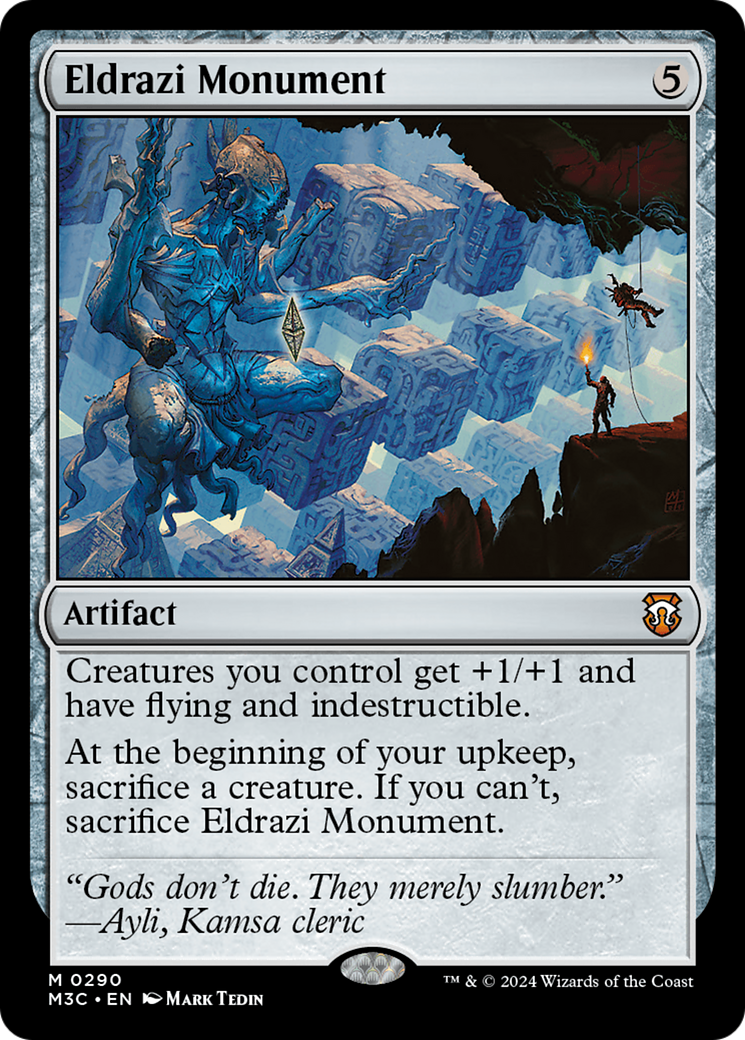 Eldrazi Monument (Ripple Foil) [Modern Horizons 3 Commander] | L.A. Mood Comics and Games