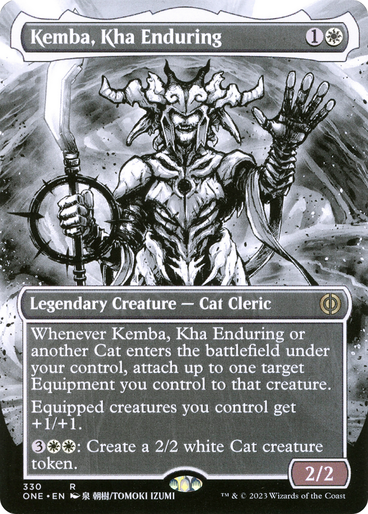 Kemba, Kha Enduring (Borderless Manga) [Phyrexia: All Will Be One] | L.A. Mood Comics and Games