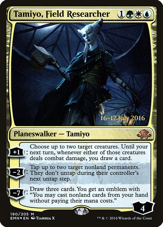Tamiyo, Field Researcher [Eldritch Moon Prerelease Promos] | L.A. Mood Comics and Games