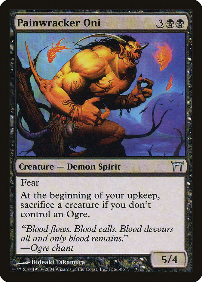 Painwracker Oni [Champions of Kamigawa] | L.A. Mood Comics and Games