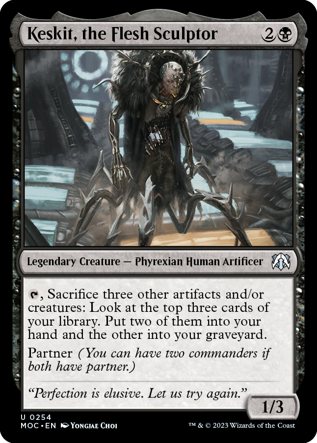 Keskit, the Flesh Sculptor [March of the Machine Commander] | L.A. Mood Comics and Games