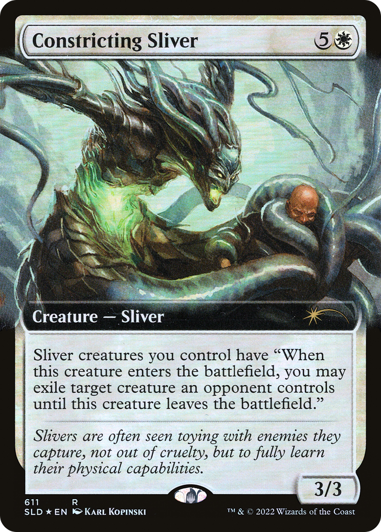 Constricting Sliver (Extended Art) [Secret Lair Drop Promos] | L.A. Mood Comics and Games