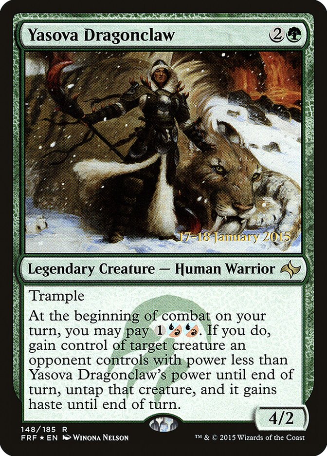 Yasova Dragonclaw [Fate Reforged Prerelease Promos] | L.A. Mood Comics and Games