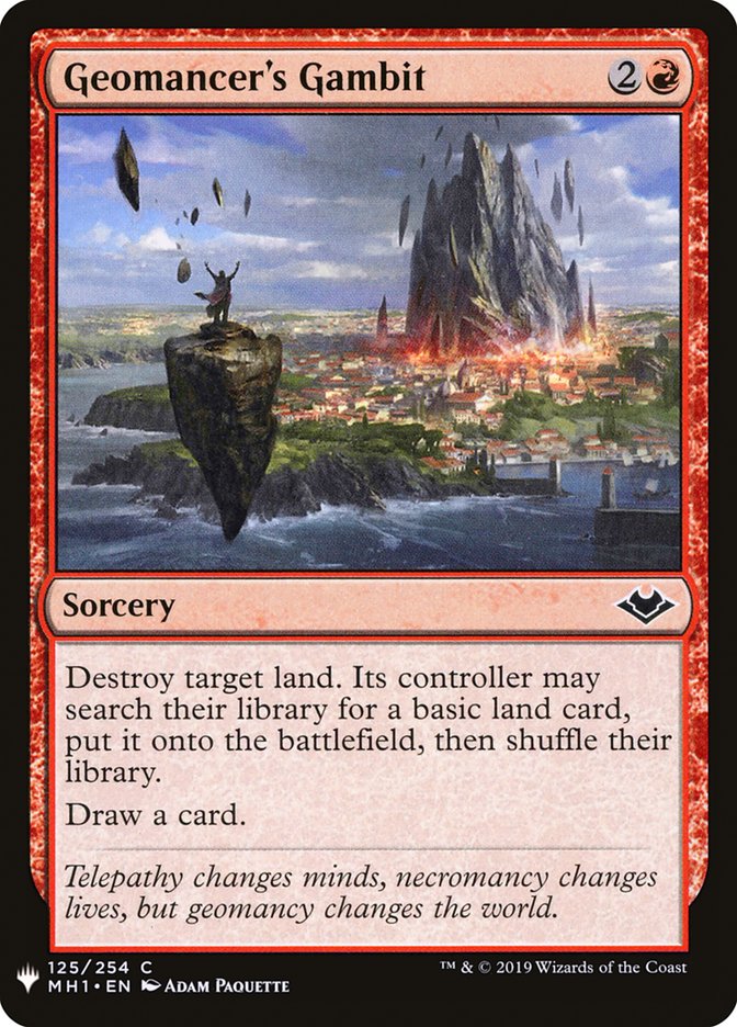 Geomancer's Gambit [Mystery Booster] | L.A. Mood Comics and Games