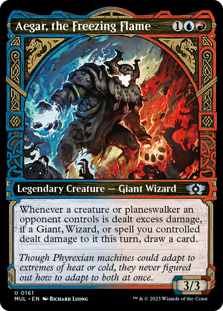 Aegar, the Freezing Flame (Halo Foil) [Multiverse Legends] | L.A. Mood Comics and Games