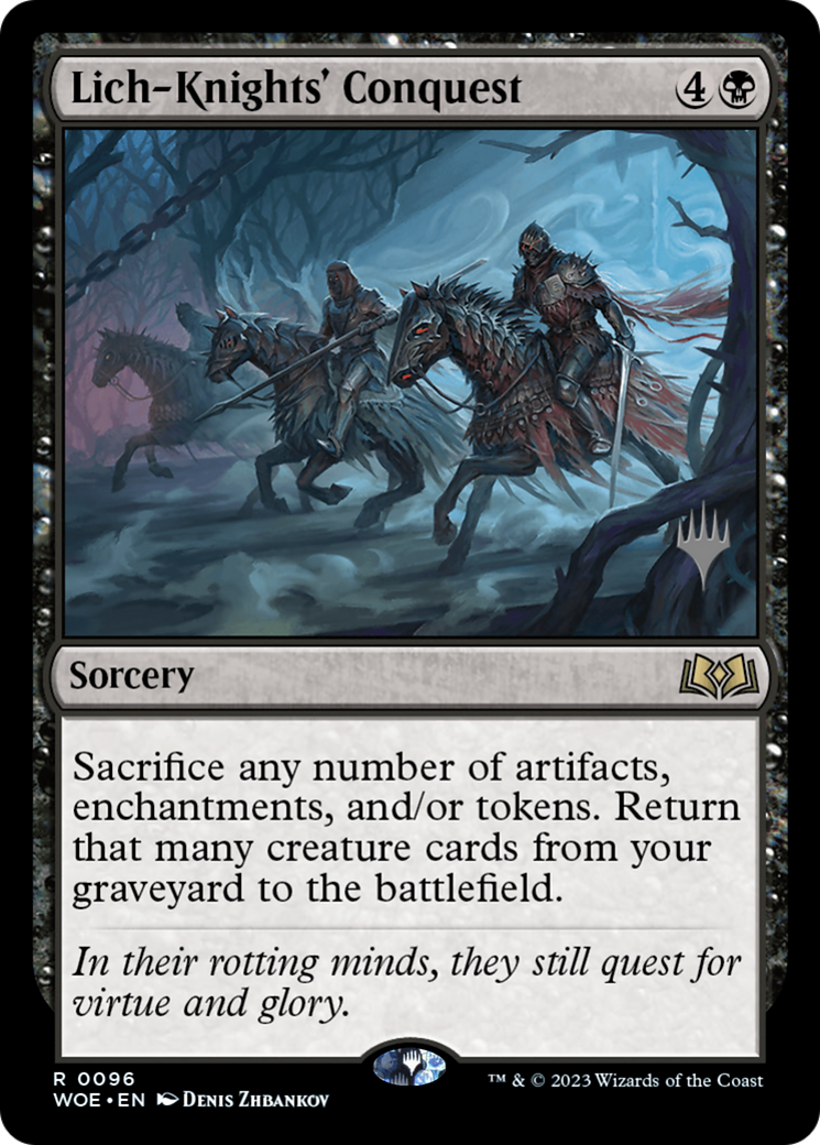 Lich-Knights' Conquest (Promo Pack) [Wilds of Eldraine Promos] | L.A. Mood Comics and Games