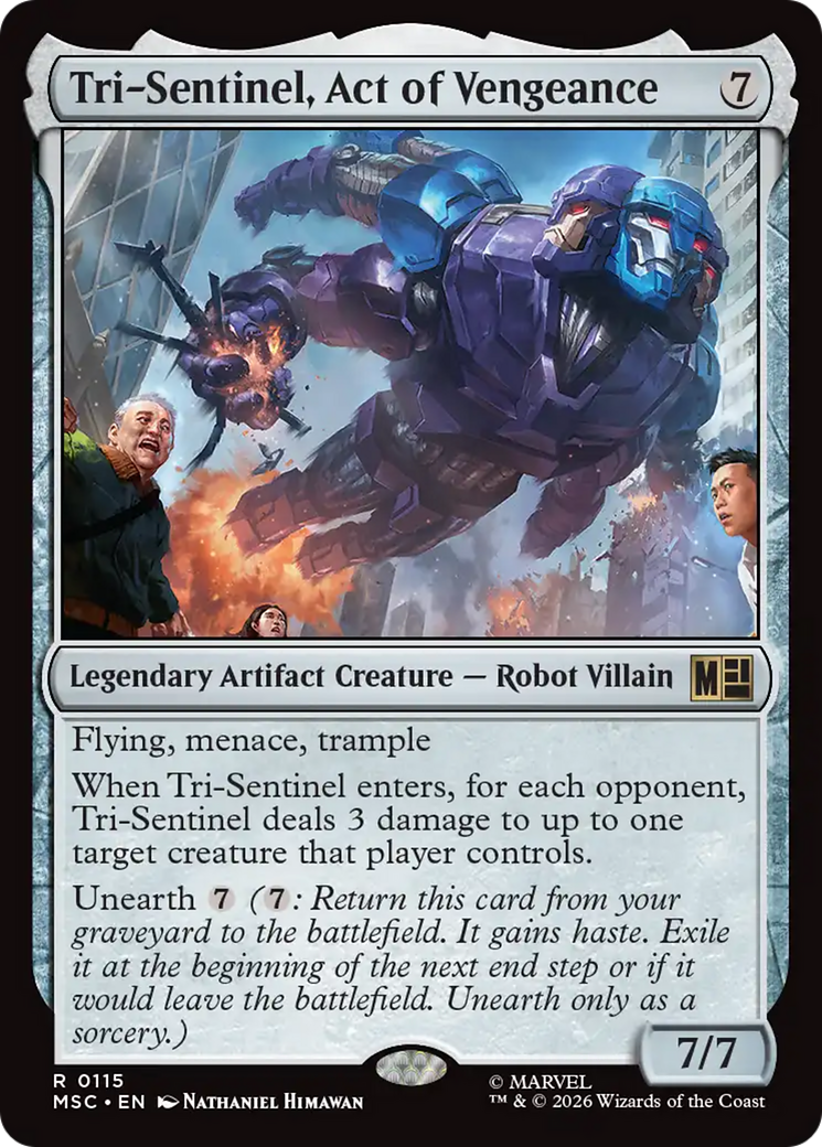 Tri-Sentinel, Act of Vengeance [Marvel Super Heroes Commander] | L.A. Mood Comics and Games
