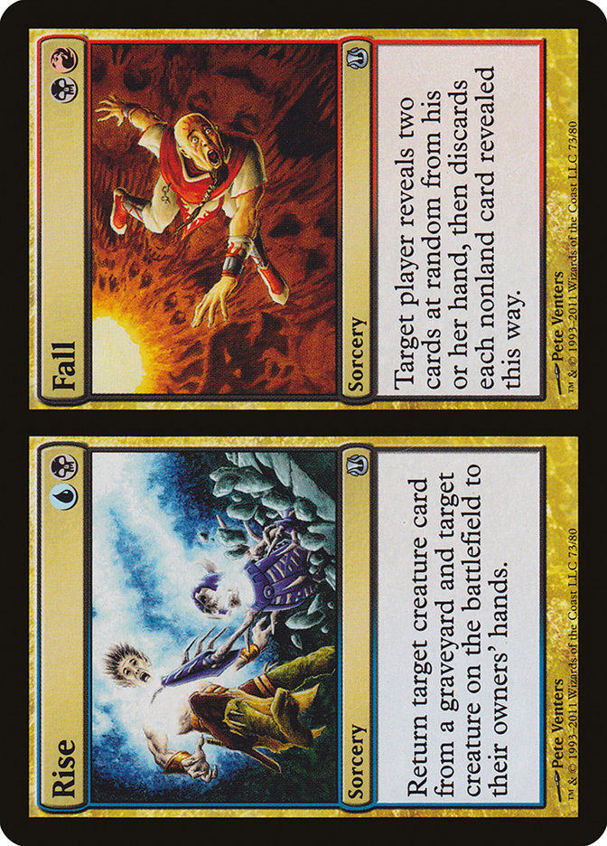 Rise // Fall [Duel Decks: Ajani vs. Nicol Bolas] | L.A. Mood Comics and Games