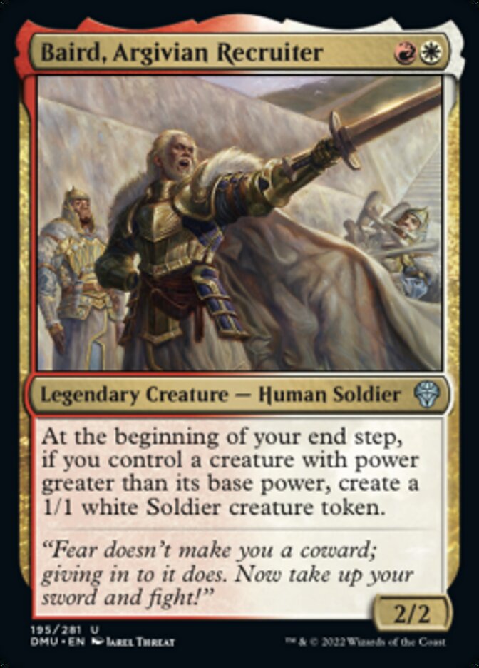 Baird, Argivian Recruiter [Dominaria United] | L.A. Mood Comics and Games