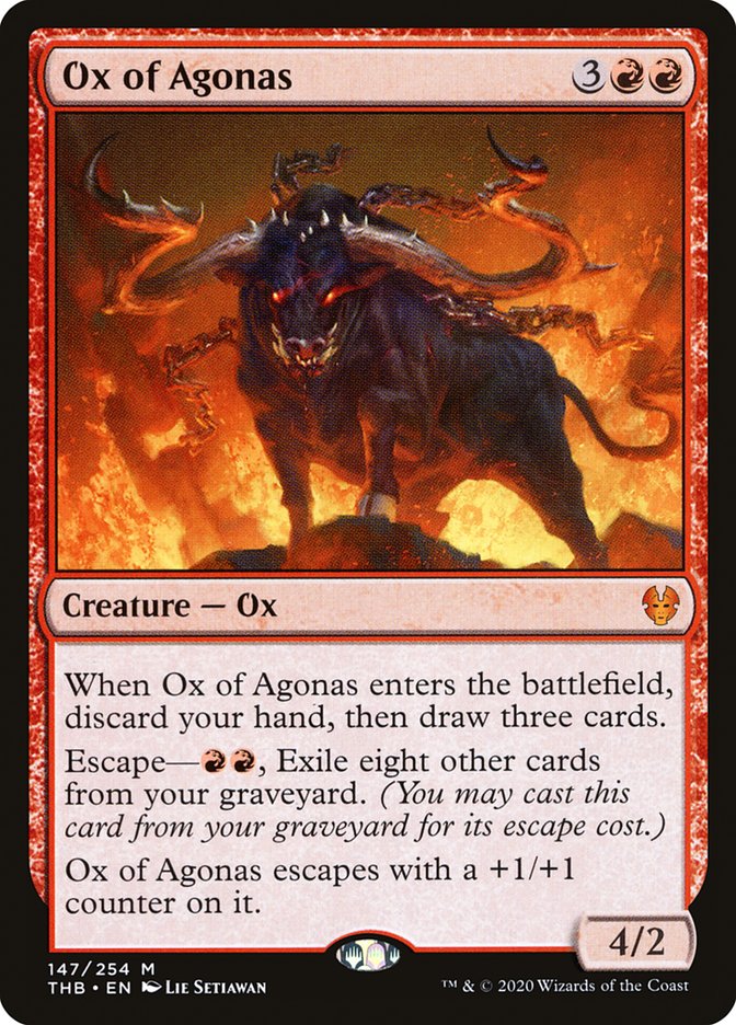 Ox of Agonas [Theros Beyond Death] | L.A. Mood Comics and Games
