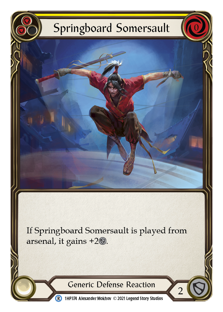Springboard Somersault [1HP374] (History Pack 1) | L.A. Mood Comics and Games
