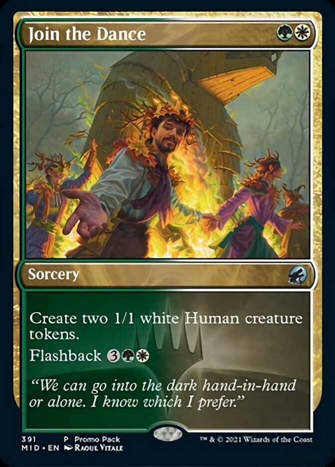 Join the Dance (Promo Pack) [Innistrad: Midnight Hunt Promos] | L.A. Mood Comics and Games