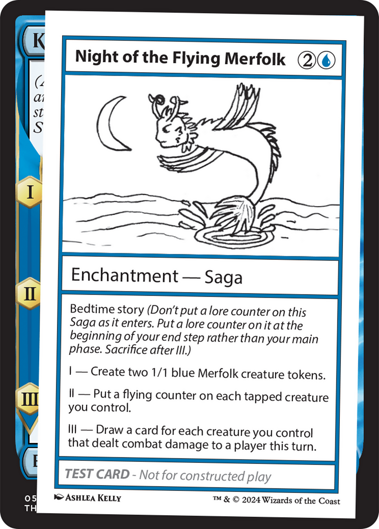 Night of the Flying Merfolk [Mystery Booster 2 Playtest Cards] | L.A. Mood Comics and Games