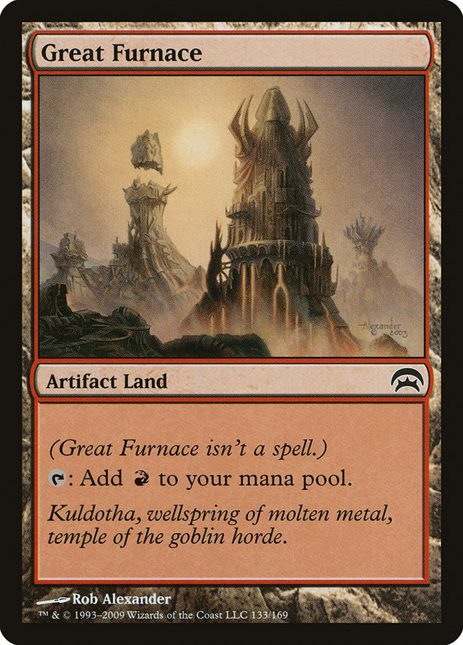 Great Furnace [Planechase] | L.A. Mood Comics and Games