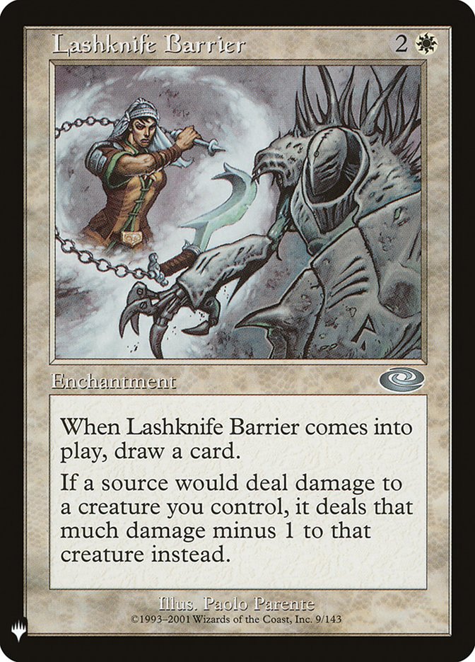Lashknife Barrier [Mystery Booster] | L.A. Mood Comics and Games