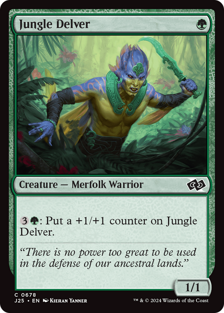 Jungle Delver [Foundations Jumpstart] | L.A. Mood Comics and Games