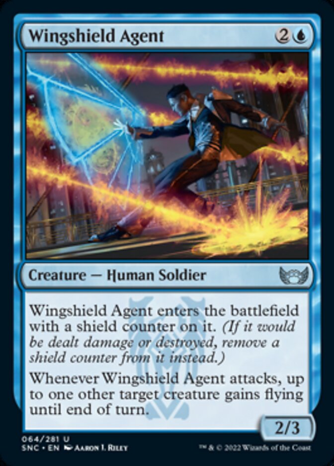 Wingshield Agent [Streets of New Capenna] | L.A. Mood Comics and Games