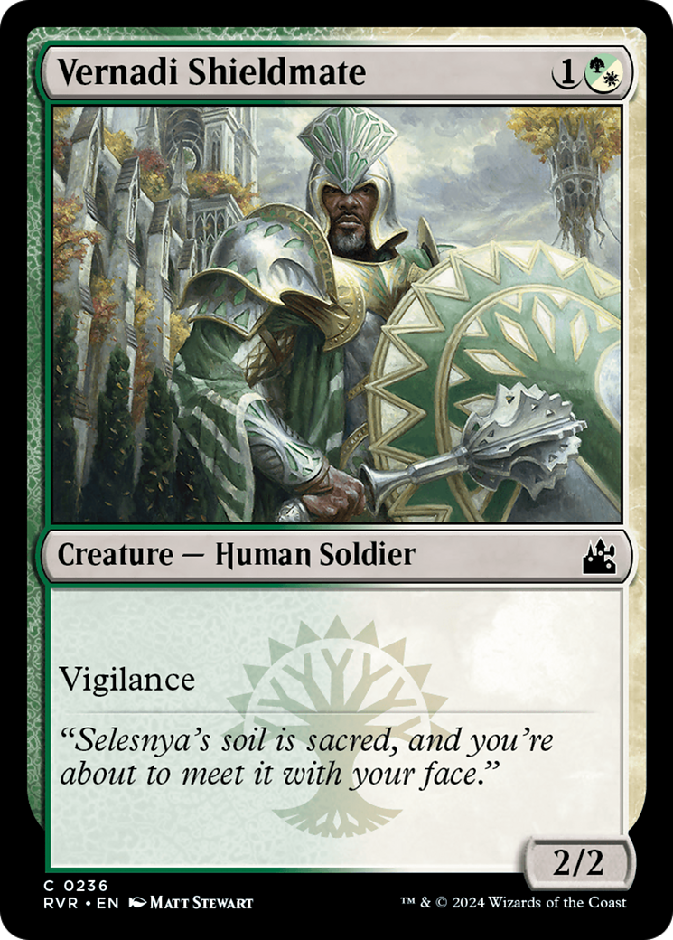 Vernadi Shieldmate [Ravnica Remastered] | L.A. Mood Comics and Games