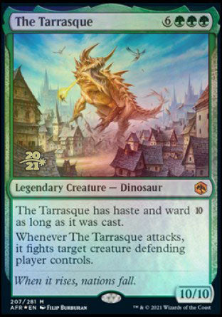 The Tarrasque [Dungeons & Dragons: Adventures in the Forgotten Realms Prerelease Promos] | L.A. Mood Comics and Games