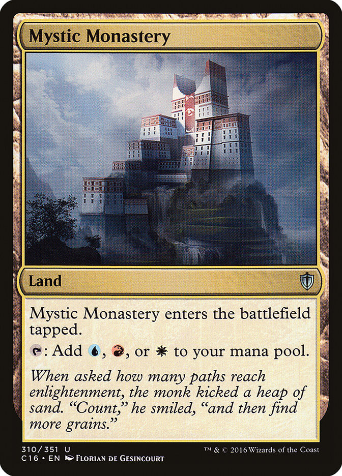 Mystic Monastery [Commander 2016] | L.A. Mood Comics and Games