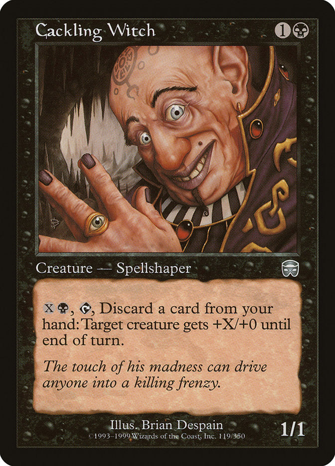 Cackling Witch [Mercadian Masques] | L.A. Mood Comics and Games