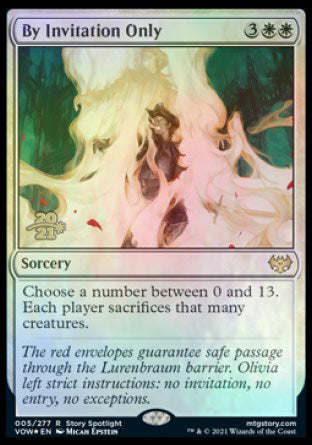 By Invitation Only [Innistrad: Crimson Vow Prerelease Promos] | L.A. Mood Comics and Games