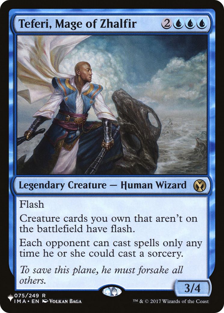 Teferi, Mage of Zhalfir [The List Reprints] | L.A. Mood Comics and Games