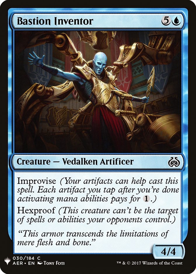Bastion Inventor [Mystery Booster] | L.A. Mood Comics and Games
