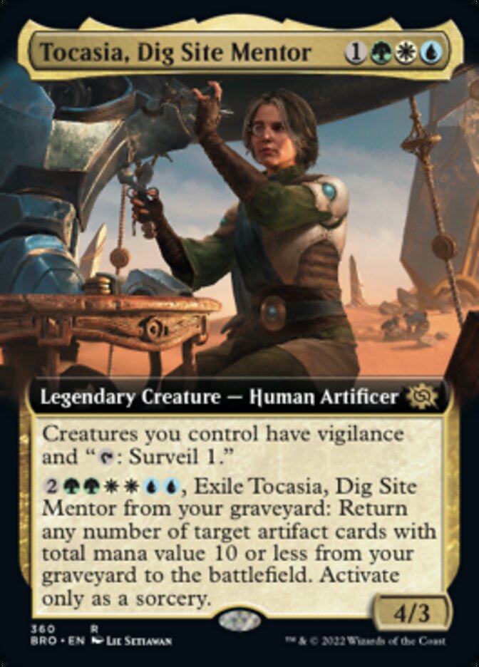 Tocasia, Dig Site Mentor (Extended Art) [The Brothers' War] | L.A. Mood Comics and Games