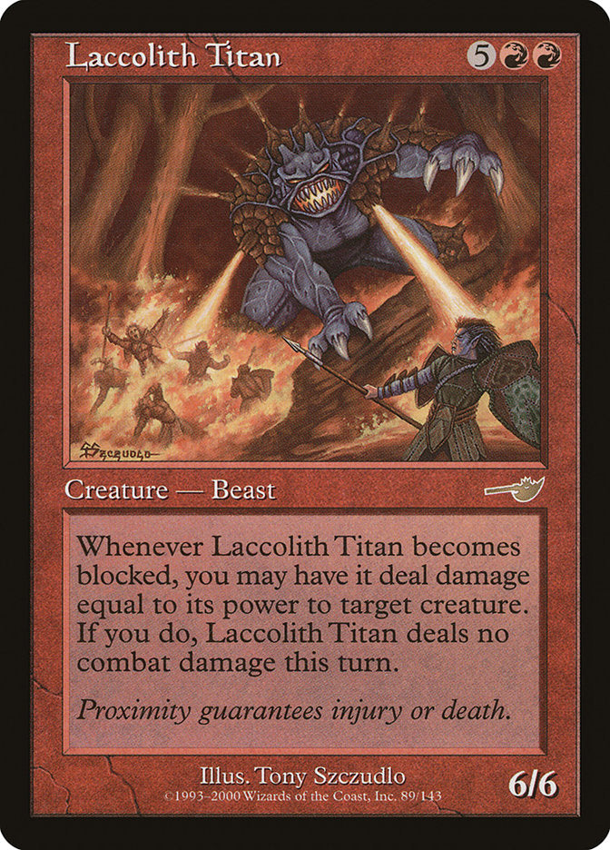Laccolith Titan [Nemesis] | L.A. Mood Comics and Games
