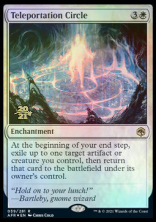 Teleportation Circle [Dungeons & Dragons: Adventures in the Forgotten Realms Prerelease Promos] | L.A. Mood Comics and Games