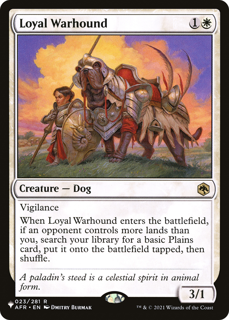 Loyal Warhound [The List] | L.A. Mood Comics and Games