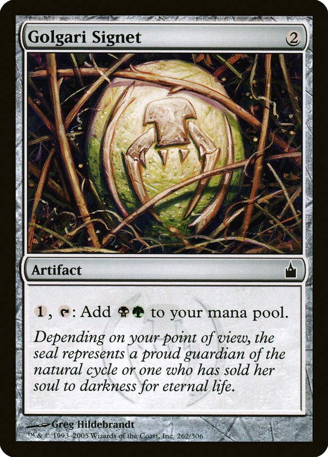 Golgari Signet [Ravnica: City of Guilds] | L.A. Mood Comics and Games