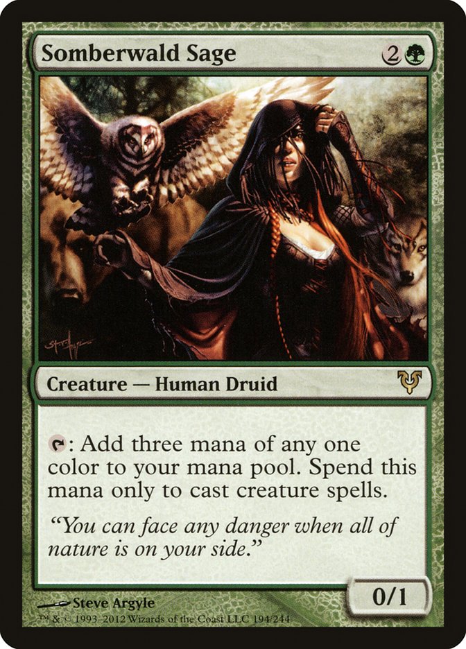 Somberwald Sage [Avacyn Restored] | L.A. Mood Comics and Games