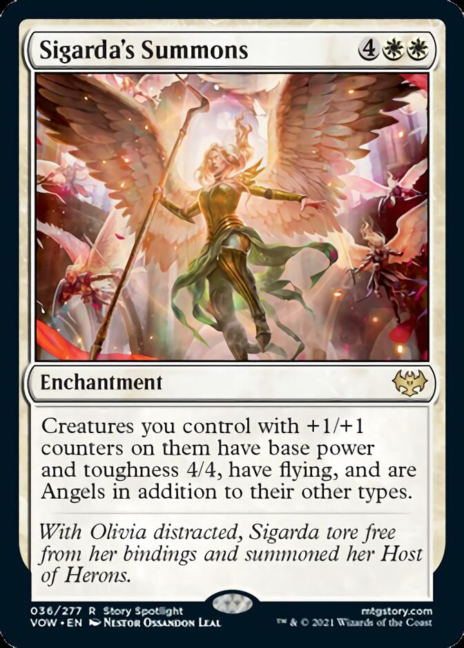 Sigarda's Summons [Innistrad: Crimson Vow] | L.A. Mood Comics and Games