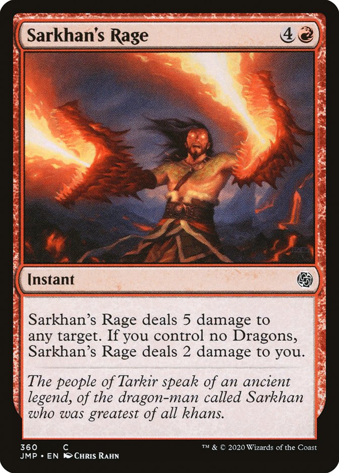 Sarkhan's Rage [Jumpstart] | L.A. Mood Comics and Games