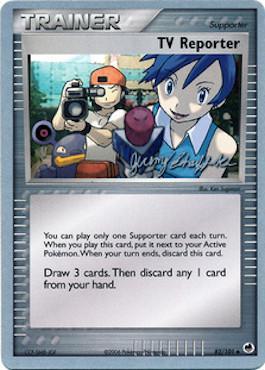 TV Reporter (82/101) (Rambolt - Jeremy Scharff-Kim) [World Championships 2007] | L.A. Mood Comics and Games