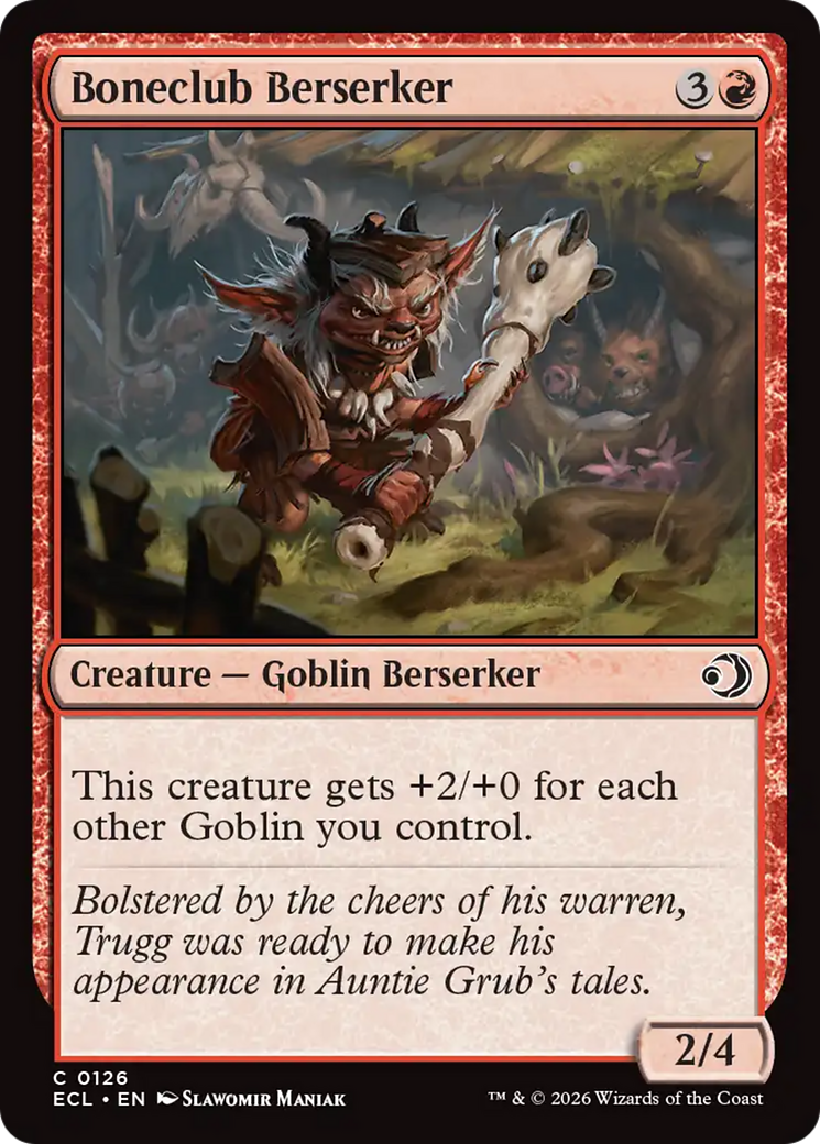 Boneclub Berserker [Lorwyn Eclipsed] | L.A. Mood Comics and Games