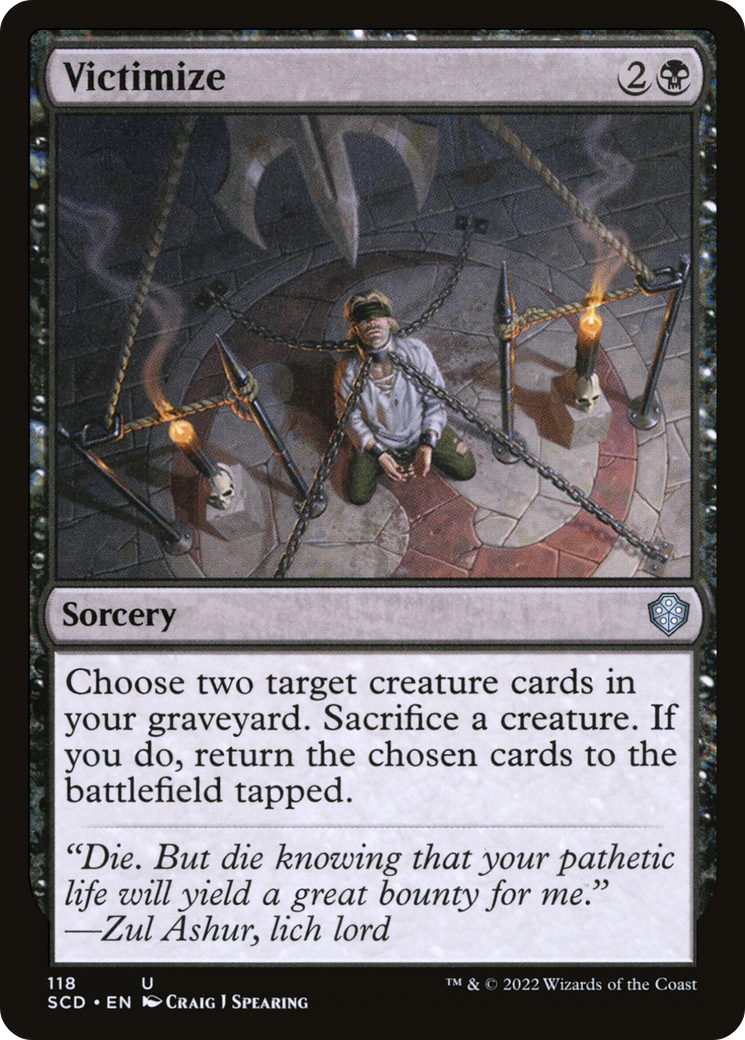 Victimize [Starter Commander Decks] | L.A. Mood Comics and Games
