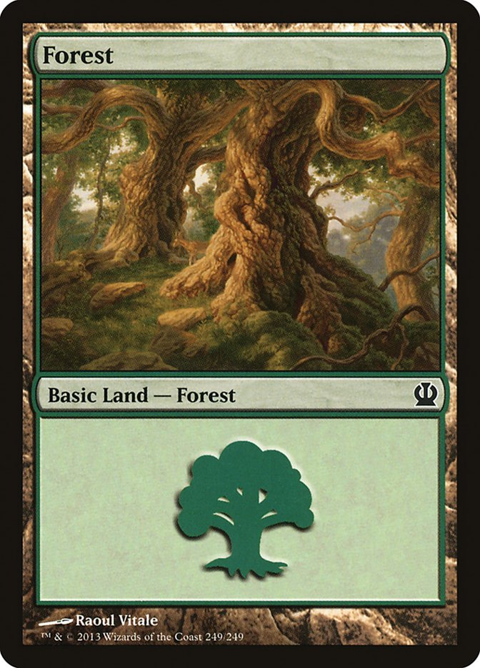 Forest (249) [Theros] | L.A. Mood Comics and Games
