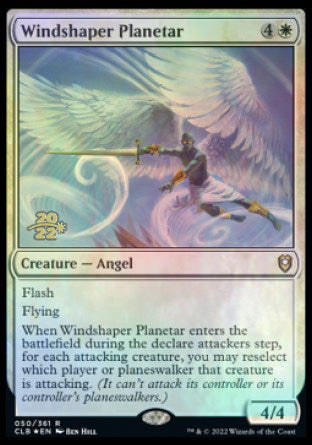 Windshaper Planetar [Commander Legends: Battle for Baldur's Gate Prerelease Promos] | L.A. Mood Comics and Games