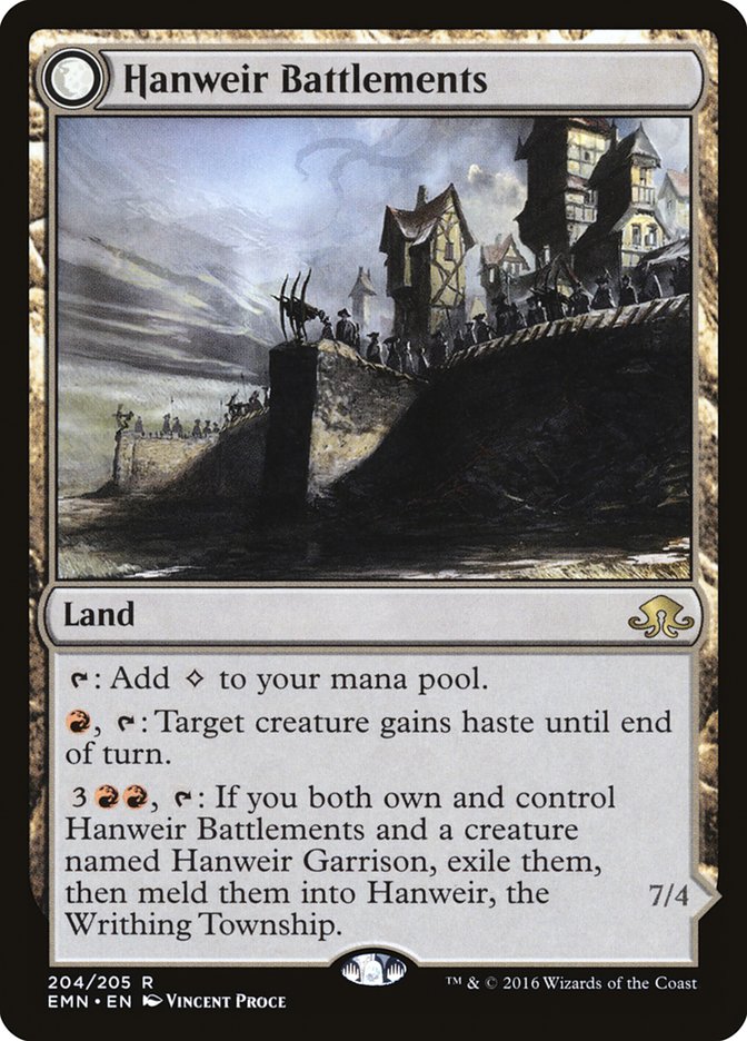 Hanweir Battlements [Eldritch Moon] | L.A. Mood Comics and Games